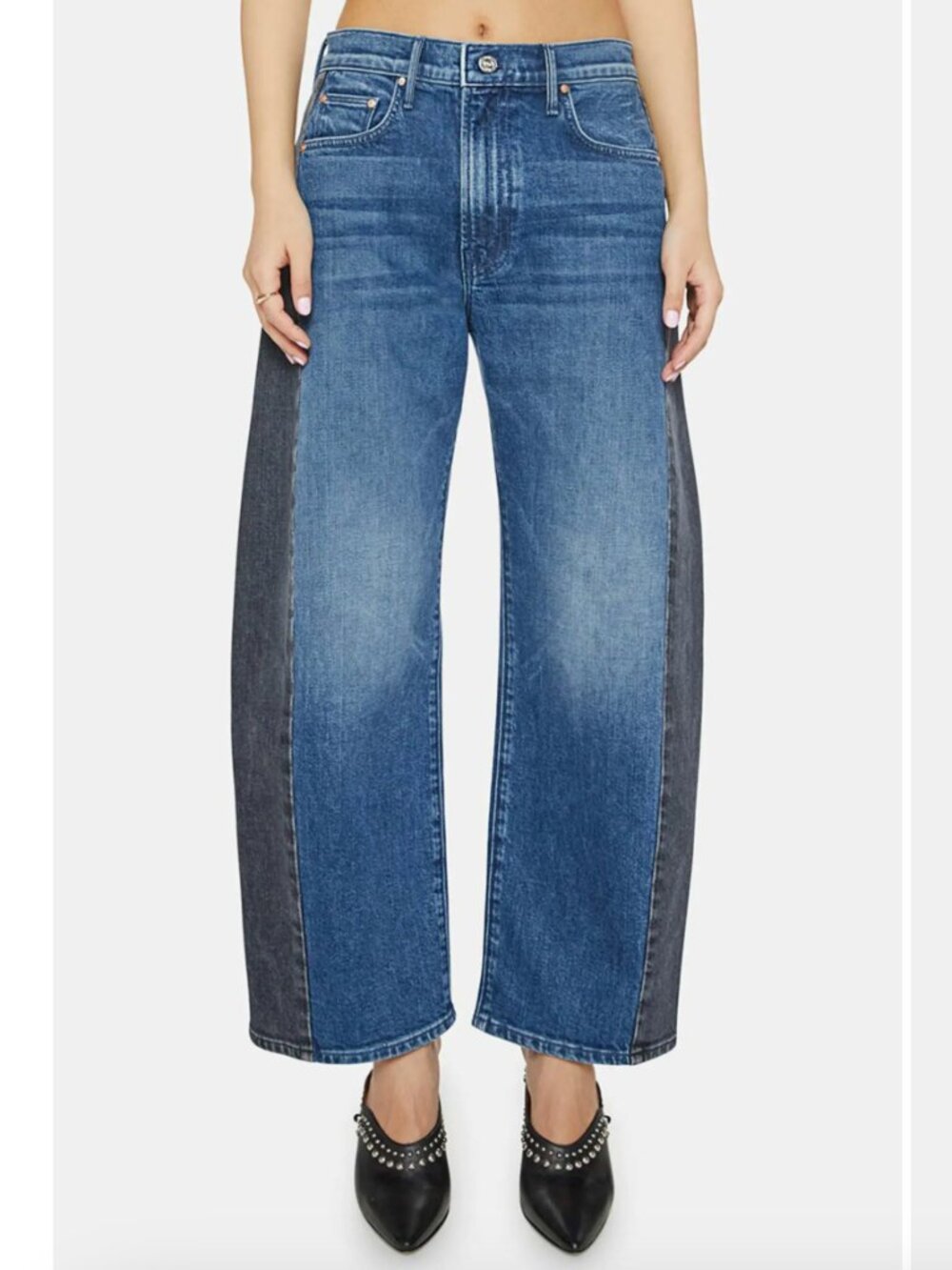 Mother Half Pipe Flood Jeans (size 25)